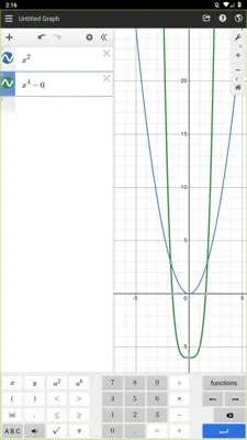 Desmos android App screenshot 0