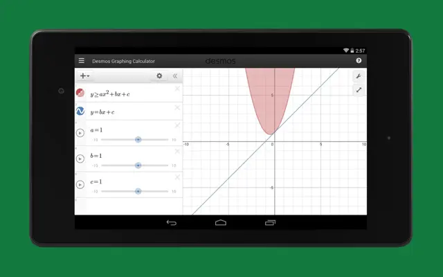 Desmos android App screenshot 9