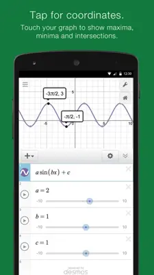 Desmos android App screenshot 10