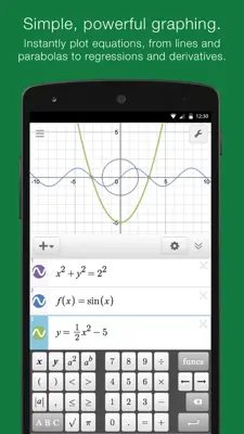 Desmos android App screenshot 14