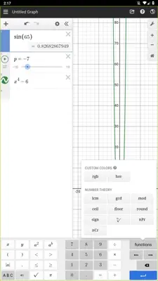 Desmos android App screenshot 6