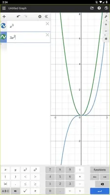 Desmos android App screenshot 8